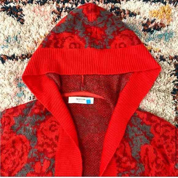 Sparrow Anthropologie Red Floral
Cardigan Sweater - Picture 4 of 5